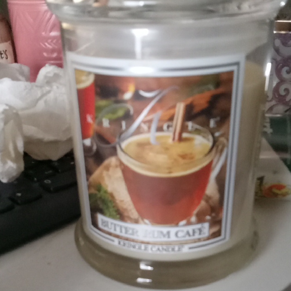 Butter Rum Café Scented Candle